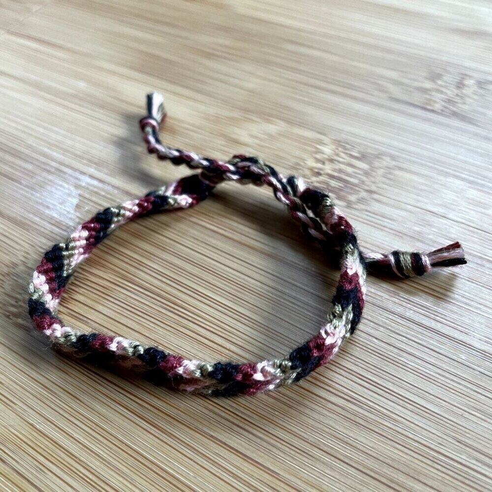 Gertrude Woven Bracelet anklet trendy comfortable tie embroidery thread woven gi